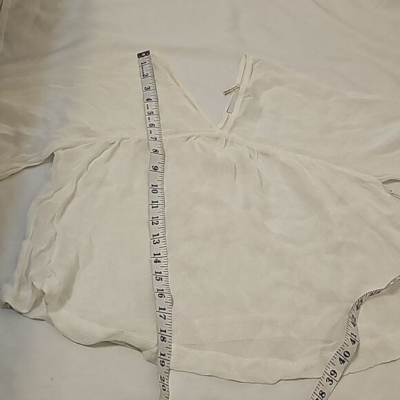 SAM AND LAVI SHEER BOHO TOP XS - Picture 6 of 9